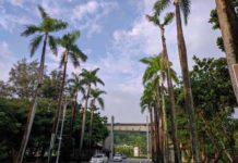 中興新村大門的今與昔