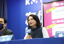 補選投票率偏低憂意外落選 王鴻薇緊催支持者踴躍投票 圖/國民黨文傳會