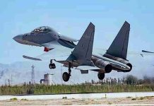 共機57架次深夜越線、我空軍鎮夜緊急升空 專家解讀 殲十六戰機。圖/資料照片、國防部提供