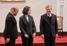 陳建仁接閣揆 曾銘宗:弱勢內閣唯蔡英文之命是從 圖/總統府提供、陳建仁臉書