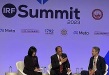 游錫堃訪美演說 痛批中共打擊宗教無所不在 圖/取自游錫堃臉書