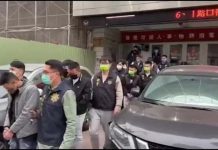 黑幫連約學生打群架 宿舍門口打輸又遭警逮 圖/警方提供、翻攝畫面