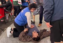 救命來真的!72歲老翁現場失去心跳 張麗善CPR救回一命 圖/雲林縣政府提供