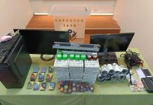 影/棋牌社掛羊頭賣狗肉!31名賭客、250萬餘元點數卡全遭警帶回 圖/淡水分局提供