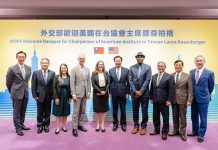 AIT主席羅森柏格訪台 蔡英文盼台美各項對話機制 台美雙贏 圖/翻攝自外交部推特