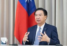 接受英國媒體專訪 吳釗燮:共同阻止中國對台發動戰爭 圖/外交部提供