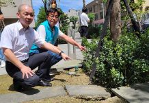 天坑危機連鎖反應 居民陷恐慌求助 圖/杜文中服務處提供