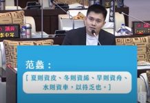 曾文水庫快見底!蓄水量僅剩6.6% 台南藍軍提解方 市議員蔡宗豪表示,希望南市府滾動調整民生用水的使用。 (圖/台南市議會國民黨團提供)