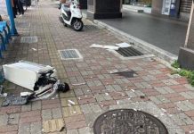 影/親睹妹妹遭冷氣砸死片曝光 警:17樓住家掉落已依過失致死罪移送 圖/警方提供、翻攝畫面