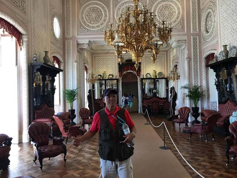 氣派的皇宮，我是無福享受的。