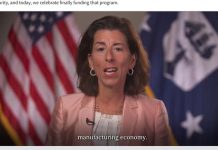 美國商務部長5天內兩度談訪陸 雷蒙多急著想與大陸做生意 圖/取自美國商務部官網