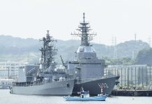 如果台灣有事 菲律賓跟著日本「歲月靜好、不關我事」 日本神盾艦。圖/台師大教授朱文增提供