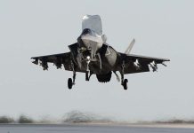 義大利F-35首次現身日本 美媒嗆演練針對中共 義大利首度派遣F-35A戰機赴日本聯演。圖為義大利的F-35B。圖/取自義大利空軍