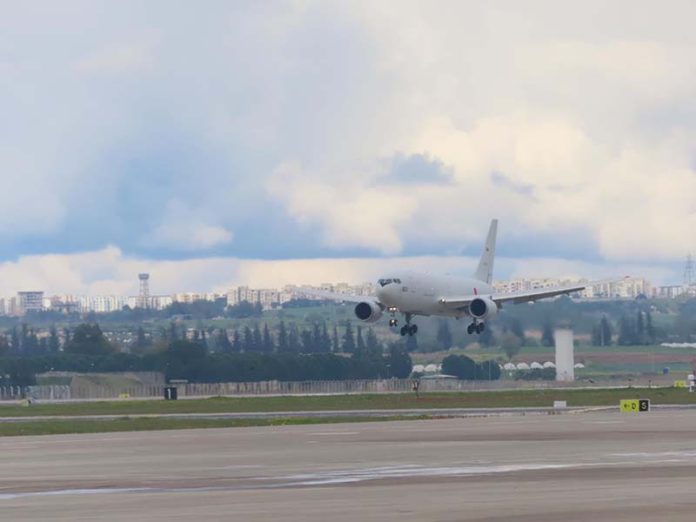 日本空中自衛隊的運輸機。圖／取自日本防衛省臉書