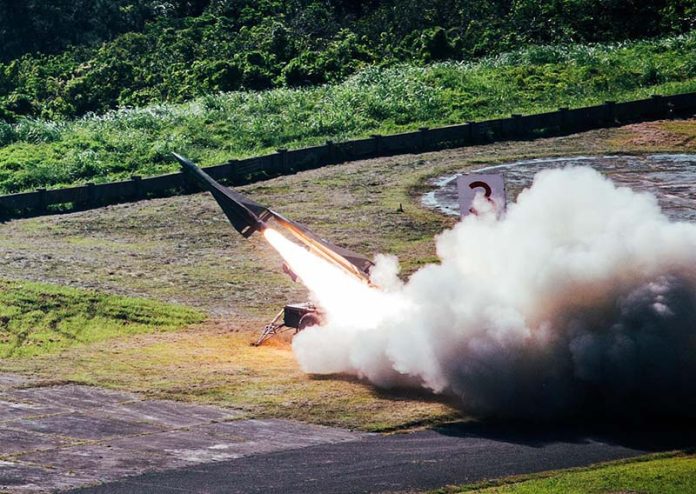 捍衛台灣領空數十載的鷹式飛彈，今年正式除役。圖／取自軍聞社