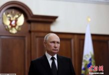 瓦格納首腦墜機(四) 瓦格納首腦墜機 盟友「末日將軍」被拔官後下落不明 瓦格納兵變後,俄國總統普丁傳已啟動秋後算帳。圖/取自中新社