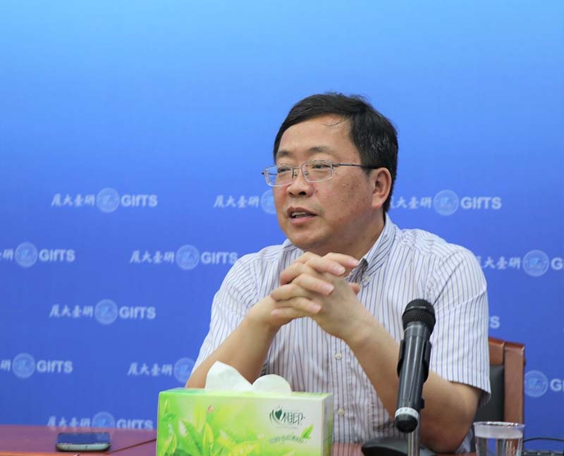 上海社科院台灣研究中心主任盛九元指出，民進黨若希望維持ECFA框架，不要終止，須先對大陸的貿易壁壘調查正面回應。圖／取材海峽之聲