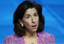 雷蒙多:繼續對華出售晶片 但不賣最頂尖的! 美國商務部長雷蒙多訪中結束後,接受CNN訪問首談對華晶片出口管制。她說,會繼續賣對華出售晶片,但不會賣最頂尖的晶片。圖/取材微博