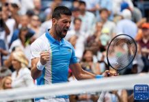 喬科維奇47度闖進大滿貫賽4強 塞爾維亞網球名將喬科維奇。圖/取自新華網