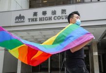 香港同婚平權贏了判決 南韓首對懷孕同婚配偶產女 本身是「彩虹行動」成員的岑子杰,為同性婚姻平權提司法覆核,奮戰至今。圖/取自岑子杰臉書