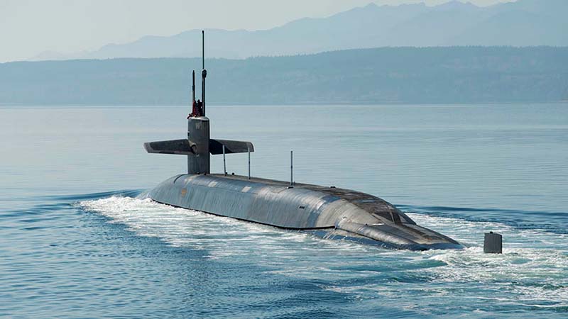 美國核潛艇。圖／取自波音公司官網