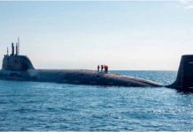 防中俄巡弋飛彈 美國本土擬重啓反導系統 俄羅斯海軍「亞森-M」級核潛艇「喀山號」。圖/取自俄羅斯國防部網站