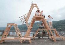 大陸公布「支持福建探索兩岸融合發展」21條文件,點名金門廈門、福州馬祖、平潭實驗區加快深化融合 在福州舉行的海峽兩岸大學生實體建構大賽,要為兩岸青年交流「搭橋」。圖/中新網