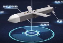 軍方展示萬劍彈 軍事專家廖宏祥遺憾沒演練、沒準則 萬劍飛彈影片截圖。圖/2023台北國際航太暨國防工業展