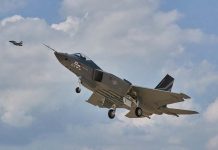 阿拉伯大公國與韓國合作研發KF-21獵鷹隱形戰機 KF-21首飛成功。圖/取自韓國防採辦計劃管理局網站