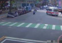 新北板橋工地發生工安意外 電梯墜落搶救1小時後不治 圖/翻攝畫面