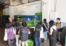 追進口蛋流向 張善政提全台首份專案報告 桃園市衛生局前往查核即期進口蛋。圖/桃園市衛生局