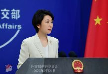 菲律賓控「破壞南海珊瑚礁」,陸外交部:子虛烏有 對被菲律賓指控破壞南海珊瑚礁,大陸外交部發言人毛寧21日回應,菲方指控「子虛烏有、毫無根據」。圖/取自大陸外交部網站