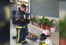 殉職消防員鍾吉垣 為父投身消防 父痛喊:給同仁多點保障 不幸殉職的消防員鍾吉垣,平時表現優異,連年考績甲等,鍾爸得知消息禦直呼「很心痛」。圖/民眾提供