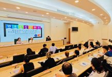 選前向陸釋善意 陸生提納健保 李大維回「不久會有好消息」 海基會董事長李大維25日拜訪金門大學,與陸生座談。圖/海基會提供