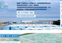 日媒指第2批福島核廢水將入海 排放量約7800噸 日本東電公司為排核廢水設置中文版說明網頁。圖/取自東電公司