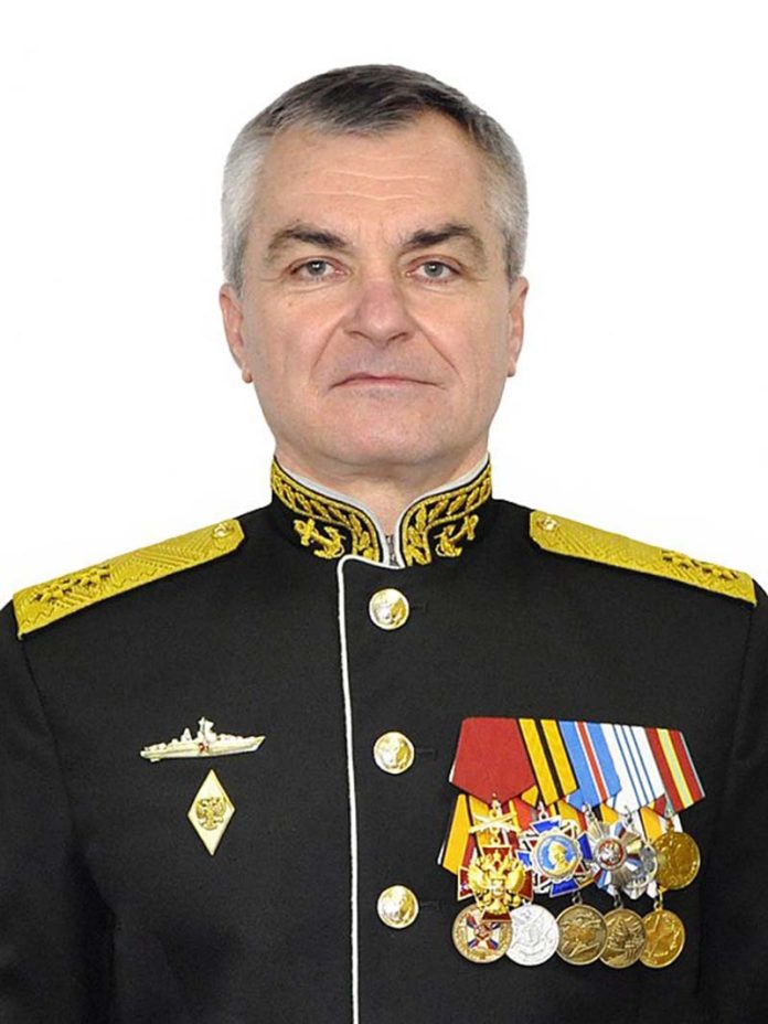 烏軍聲稱黑海艦隊司令索科洛夫死於飛彈攻擊。圖／取自Anton Gerashchenko @Gerashchenko_en