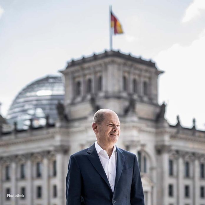 德國總理蕭茲將與房地產業者進行峰會，討論如何拯救房市。圖／取自Olaf Scholz粉絲專頁