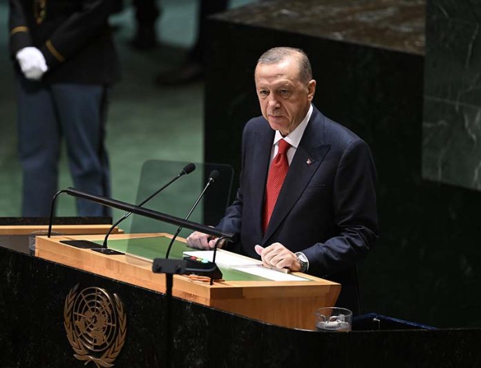 土耳其總統艾爾段表示，若美國信守承諾出售F-16，土耳其也將批准瑞典加入北約。圖／取自Recep Tayyip Erdoğan@RTErdogan