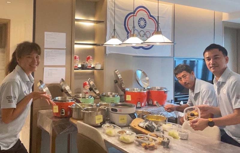 盛捷公寓的中繼站，是2018年雅加達蘇丹公寓的複製版，有國訓的廚師、營養師擔綱演出。圖／引自國家運動訓練中心臉書