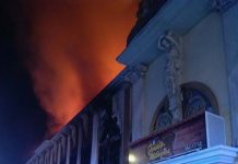 33年來最嚴重 西班牙夜店大火已13死 西班牙穆西亞市的夜店大火,因正值周末夜,造成嚴重傷亡。圖/取自Twitter@BomberosMurcia