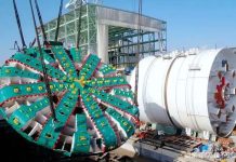 地下19層!上海建「世界之最」停車場 停取車只要90秒 上海首用盾構機挖掘地19層建停車場,盾構機直徑達23公尺,停取車僅需90秒。圖/取材微博