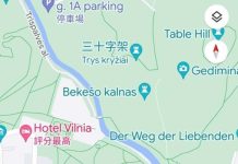 對岸共和國(Republic of Užupis) vs臺灣民主國 對岸共和國位置圖