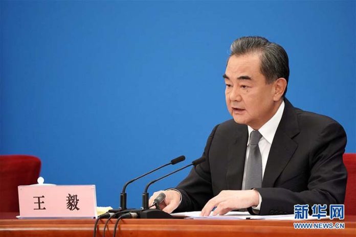 美媒報導，中國外交部長王毅將訪問華府。圖／取自新華社