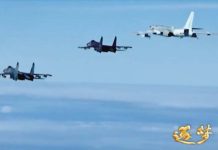 美國智庫分析北京如何用「灰色地帶」戰術威脅台灣 8月7日,共軍媒體公布對台空軍主力「王海大隊」的演習影片。圖/中國軍網