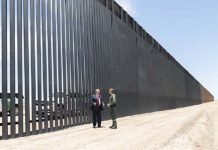 非法移民壓力劇增 拜登也開始在邊境築牆 美國總統拜登過去反對築牆,如今因非法移民壓力劇增又準備築牆,圖為川普時期在美墨邊境的築牆計畫。圖/引自鳳凰網