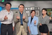 立院通過「馬文君條款」 前藍委陳學聖酸「蔡英文條款」更嚴格 國民黨前立委陳學聖(左二)諷刺蔡英文論文是「國家機密」?圖/陳學聖臉書