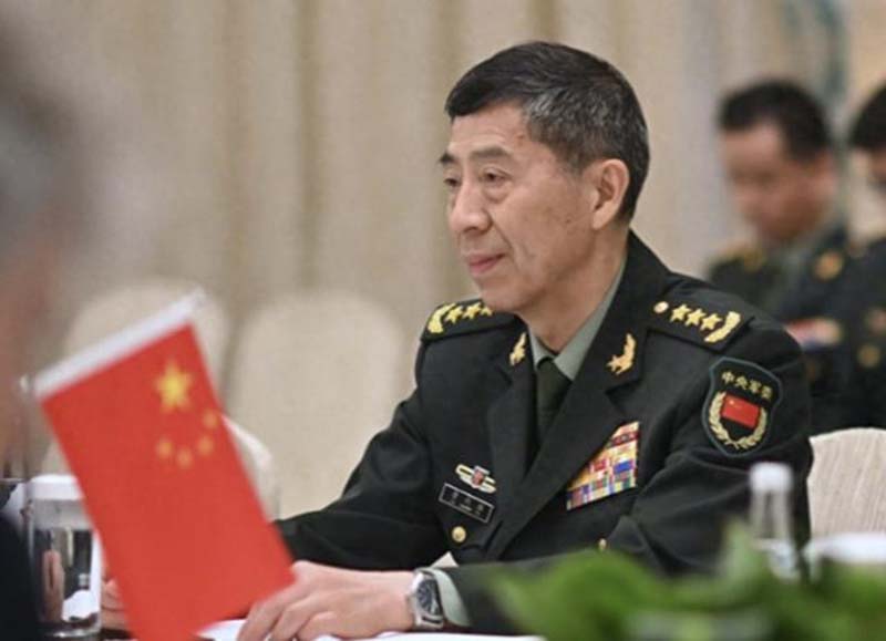 中共國防部長李尚福自8月29日現身後至今6週未露面。圖／引自微博