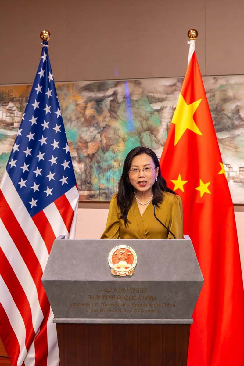 大陸駐美公使徐學淵說，如果作為中國核心利益中的核心的「台灣問題」得不到美國尊重，中國就很難在其他問題上與美國愉快合作。圖／新華社