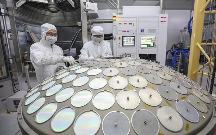美國加強對中國半導體的出口限制,對大陸晶片產業衝擊加大.(新華社)
