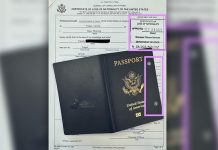 取得「喪失美國國籍證書」 賴佩霞:我已不具美國公民身分 賴佩霞在臉書宣布已取得「喪失美國國籍證書,不再具有美國公民身分。圖/取自賴佩霞臉書